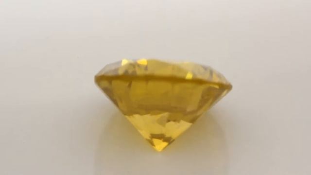 Loose Canary Yellow Round Diamond Solitaire Excellent 0.10 carat VS1 Clarity смотреть онлайн