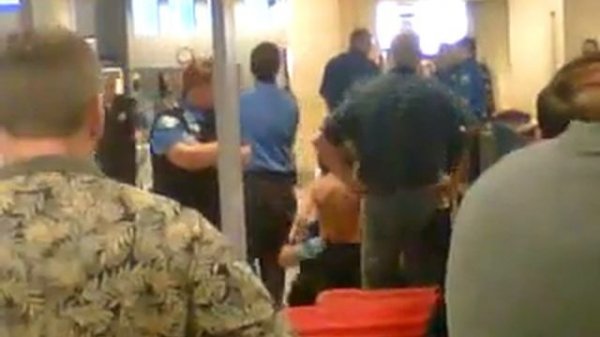 Young Boy Forced To Undress in Public by TSA