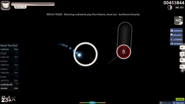 sunflower 4.7★ hidden - A (osu) смотреть онлайн