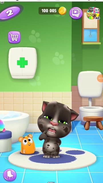 Talking Tom Android Gameplay for kids NEW SERIES 2024 ГОВОРЯЩИЙ ТОМ КАКАЕТ😝😱🤪🤢💩 смотреть онлайн