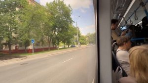 ПОЕЗДКА НА НОВОМ ЭЛЕКТРОБУСЕ ЛИАЗ-6274🆕, Москва, маршрут №696
