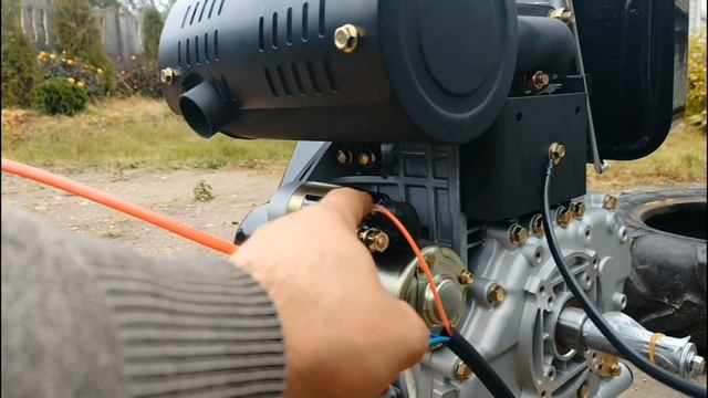 Lifan Diesel C195FD-A обкатка зверя, первый этап.