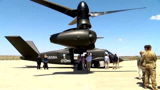 Конвертоплан будущего Bell v-280 Valor смотреть онлайн