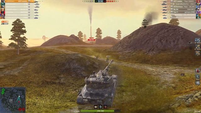 60TP - 10.8K DMG 5 KILLS (1vs5) ● WoT Blitz смотреть онлайн