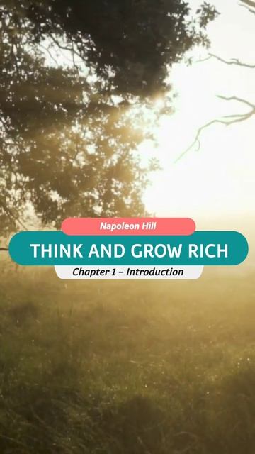 Short Video 21 | Introduction | Think and Grow Rich Audiobook Chapter 1 | Napoleon Hill's смотреть онлайн