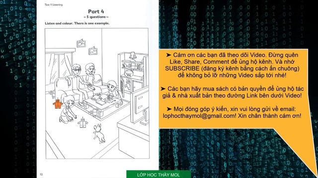 Pre A1 Starters 3 Practice Tests COLLINS For 2018   Listening Test 1 Part 4