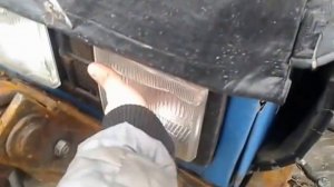 Обзор самодельного отвала на мтз часть 2