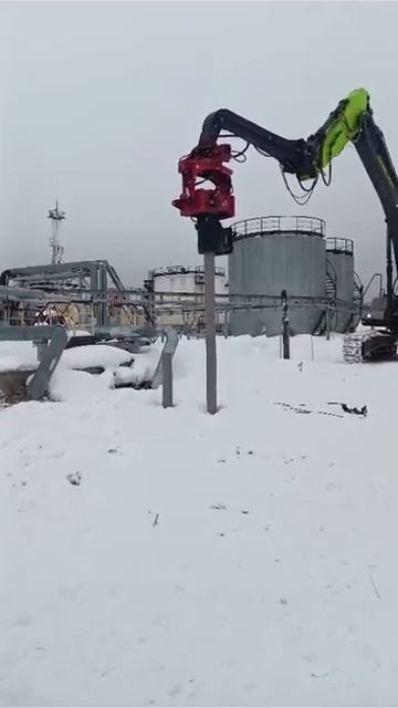 Вибропогружатель Экстэн DPD600T с трубным захватом для экскаваторе Zoomlion смотреть онлайн