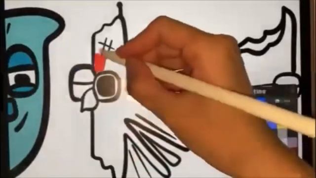 Alphabet lore but they Coloring pages / Josh Rubin - Black and White [NCS] смотреть онлайн