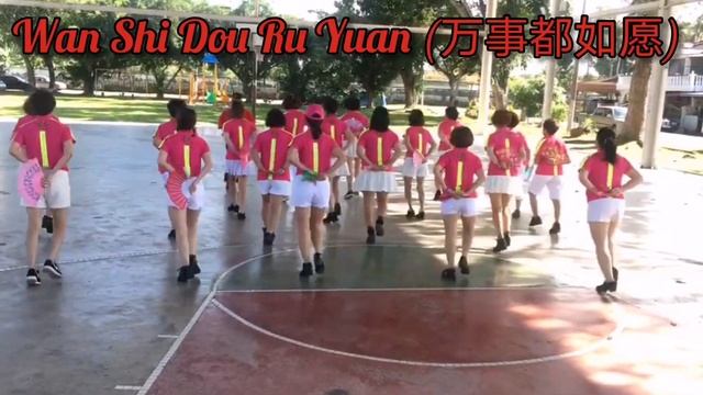 Wan Shi Dou Ru Yuan (万事都如愿) - Line Dance (Stephanie Lim, Ivy Tang, Penny Tan & Shirley Bang- Dec'21 смотреть онлайн