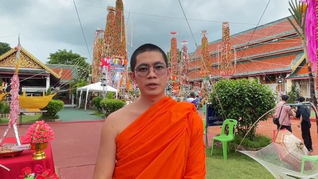 The Salak Yom Festival in Lamphun, Thailand