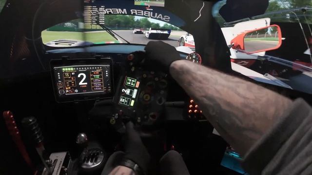 Sim Racing Triple Screen POV Thrustmaster T818 смотреть онлайн