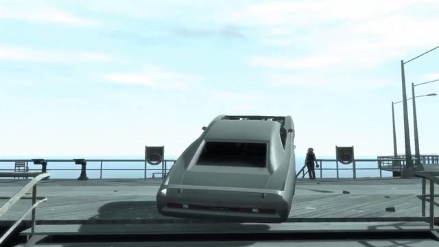 Game Fails: GTA IV "Nothing ruins a day at the beach like raining cars" смотреть онлайн