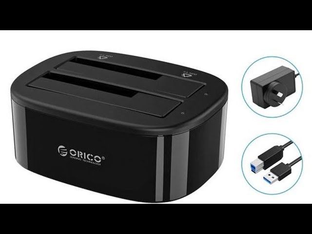 Распаковка и обзор Док-станции ORICO Dual-bay для жестких дисков смотреть онлайн