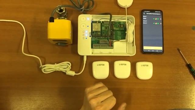 Neptun Smart. Подключение радиодатчиков через приложение смотреть онлайн