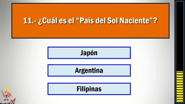Las 20 interesantes preguntas sobre CONOCIMIENTOS GENERALES | CULTURA GENERAL | MentalTest смотреть онлайн