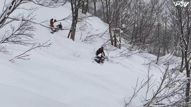 2023 TKKY スノーモービル遠征ツアー動画【1月の焼山温泉ツアー2日目】 смотреть онлайн