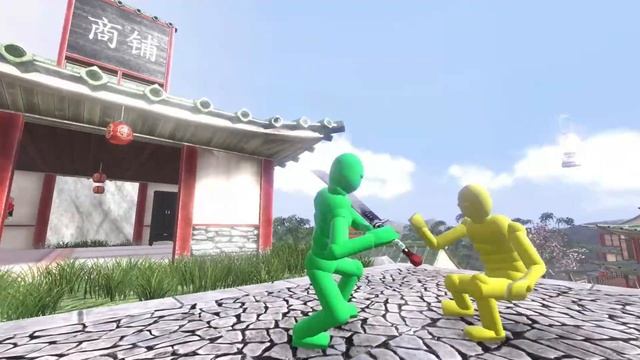 Realistic Ragdoll NPC Fighting Simulation with Active Ragdoll Physics - ( OVERGROWTH ) смотреть онлайн
