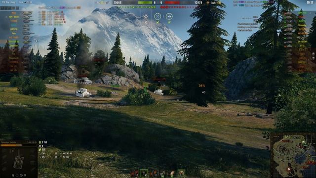 Т-44-100 Раздаёт люлей. Бой с десятками внизу списка. смотреть онлайн