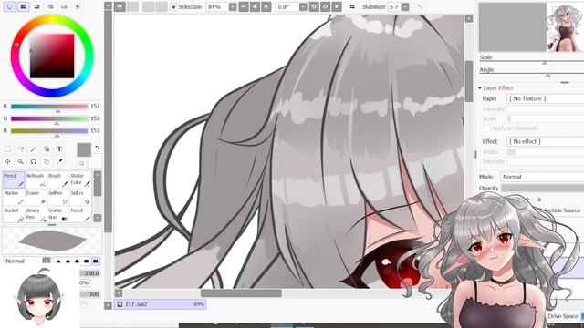 How To Color Anime Hair!