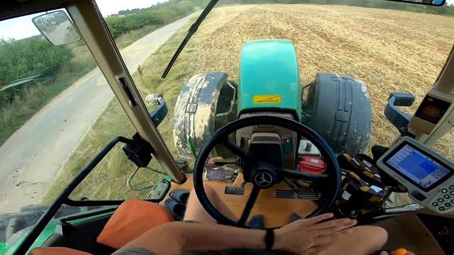 John Deere 8310 • [GoPro, Driver View] • Podmítka s Farmet Diskomat 6 смотреть онлайн