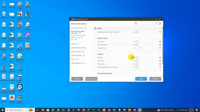 How to temporarily disable or turn off ESET Endpoint Security смотреть онлайн