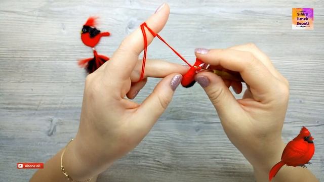 🐦Örgü Kuş - Broş-Küpe-Kolye-Magnet-Anahtarlık Yapımı ✔Amigurumi (Örgü) Kuş Yapı смотреть онлайн