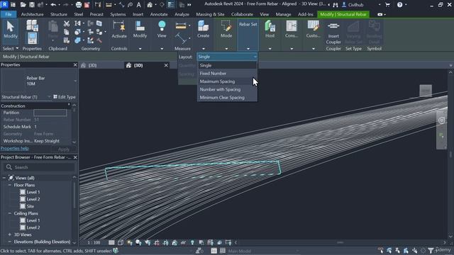 3.2. Freeform Rebar Aligned смотреть онлайн