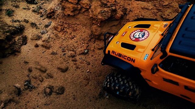 Песчаное бездорожье для моего Радиоуправляемого джипа Yikong Rubicon 1/8 смотреть онлайн