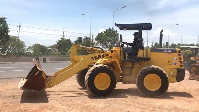 KOMATSU WA100-3 www.thaispmotor.com 081-2990958 смотреть онлайн