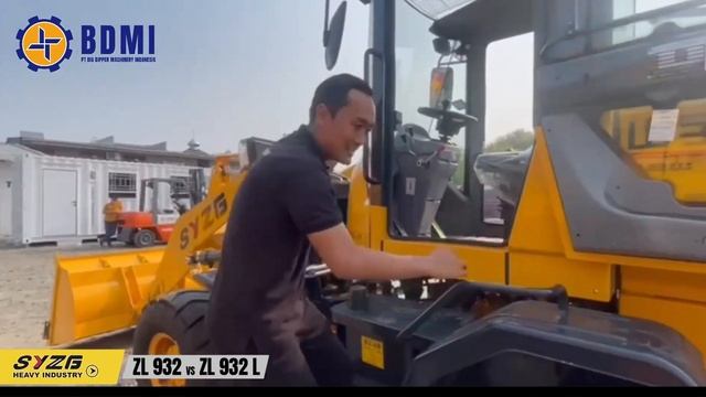 WHEEL LOADER  SYZG ZL-932 VS ZL 932 L, TERBAIK UNTUK SEKTOR PERTAMBANGAN DAN PERTANIAN