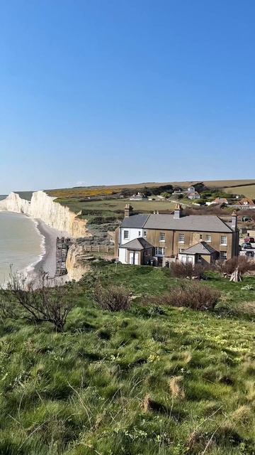 Красивые места 7 Sisters #семьсестер#клиффы#скалы#океан#англия смотреть онлайн