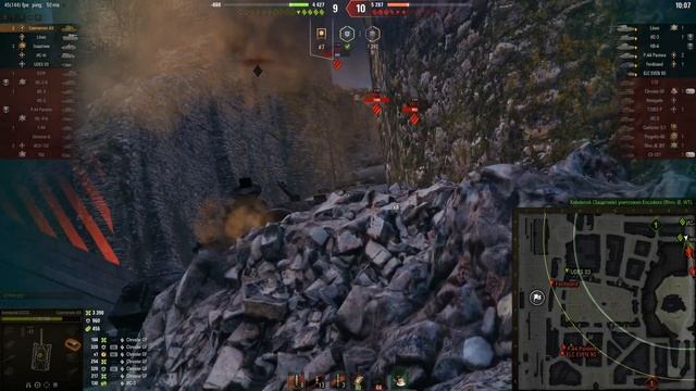 Caernarvon AX - 5 Frags, 6.7K Damage - 30+ Penetrations Doesn't Help!!!