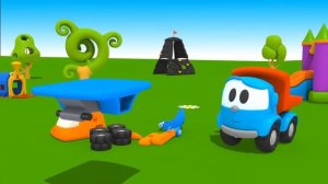 Все серии  Грузовичок Лева мультсериал - Развивающие мультики для малышей