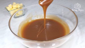 ВАНИЛЬНАЯ КАРАМЕЛЬ БЕЗ ЗАМОРОЧЕК: Сухой способ для идеальной текстуры! 🍯💛 Льётся как шёлк