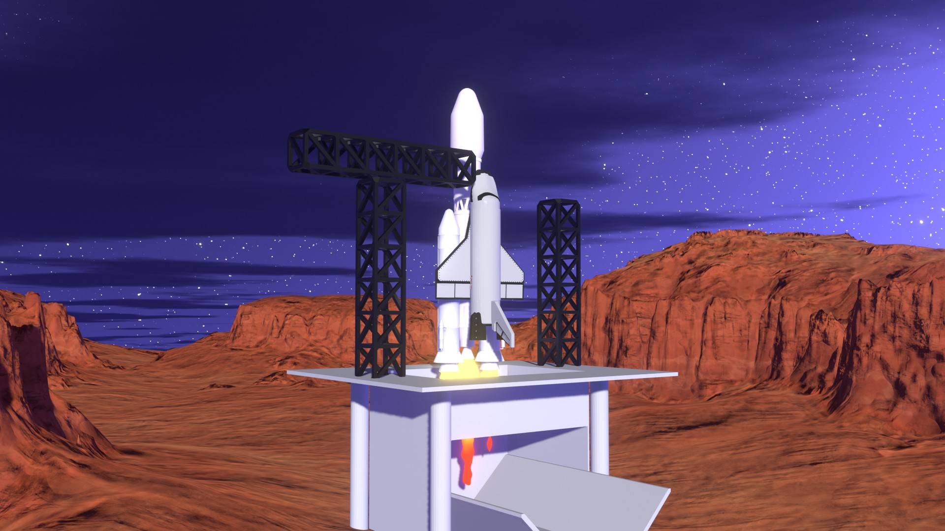 Запуск Ракетоплана "БУРАН" смотреть онлайн