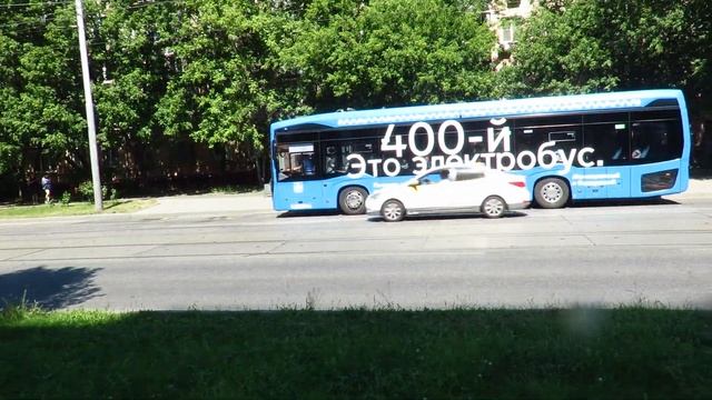 400-ый электробус на Судостроительной смотреть онлайн