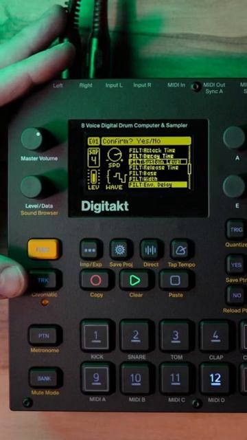 Digitakt experiments #digitakt #music #elektron смотреть онлайн