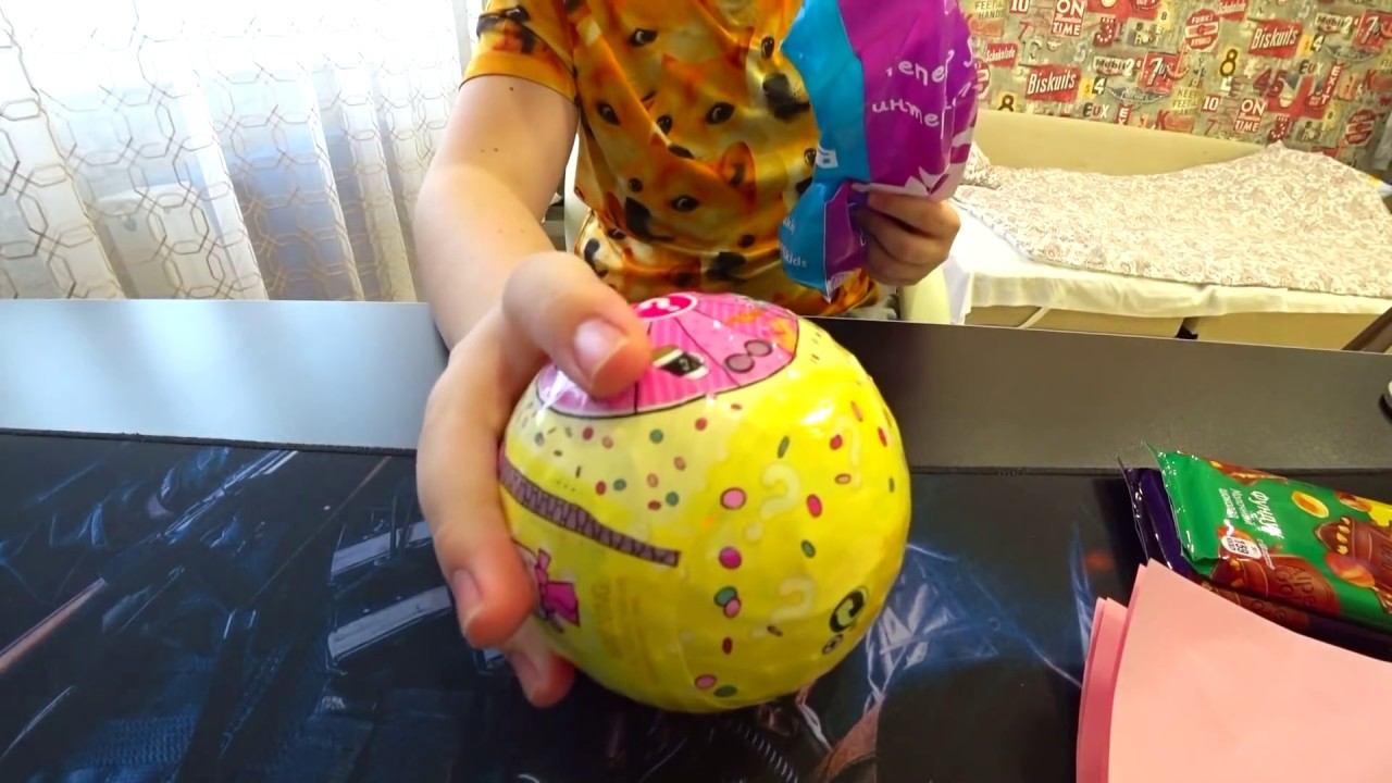 Неожиданный ПОДАРОК от Ангелины! ЛОЛ КОНФЕТТИ - оригинал!!! смотреть онлайн