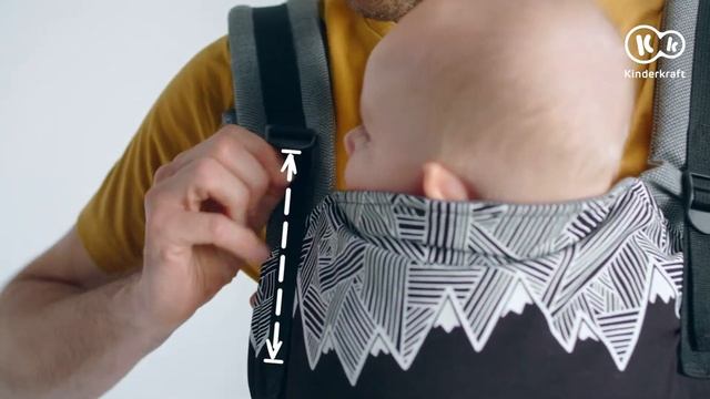Kinderkraft MILO/NINO ergonomikus babahordozó 20 kg-ig | Használati útmutató смотреть онлайн