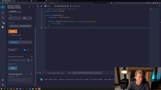Web3 Tutorial - 2. Hello World Smart Contract смотреть онлайн