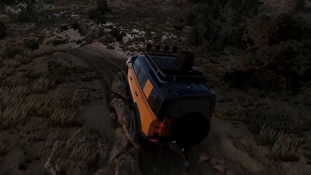 Defender 110 Light Off-roading In BeamNG.drive | Logitech 920