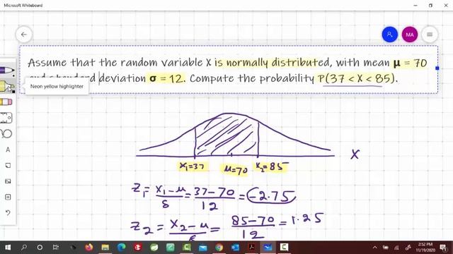 Example: Probability of a Normal Random Variable смотреть онлайн