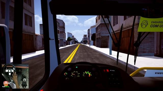 SAINDO DA GARAGEM DA VIAÇÃO PIRACICABANA NA CIDADE DE BARREIROS !!! PROTON BUS SIMULATOR - G27 смотреть онлайн