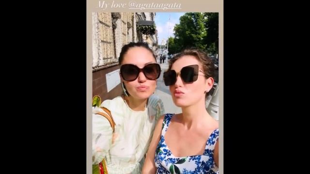 Агата Муцениеце и Рената Пиотровски - две "бывшие" Прилучного теперь подруги. смотреть онлайн