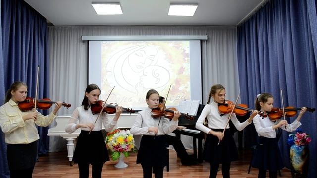 7 ансамбль скрипачей Е Крылатов Мелодия смотреть онлайн