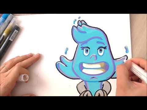 Drawing WADE but its a girl In Art Styles (Elemental) смотреть онлайн