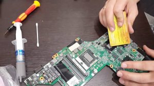 Замена термопасты и чистка ноутбука HP Pavilion dv6
