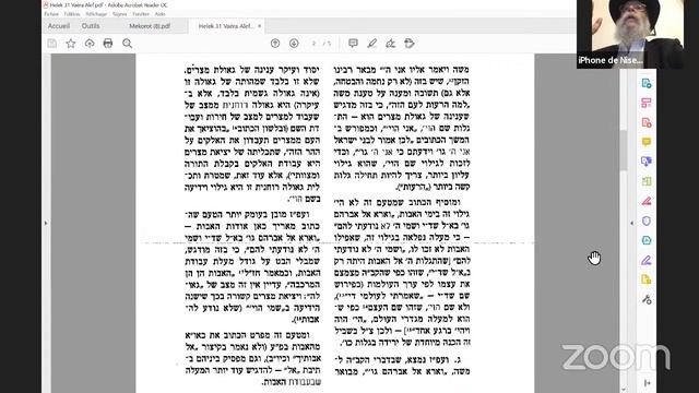 RAV HAIM NISENBAUM - SIHA DU RABBI SUR LA PARACHA VAERA смотреть онлайн