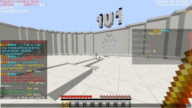 Server de Kit PvP 1.7.2 (Pirata e Original) #8 смотреть онлайн